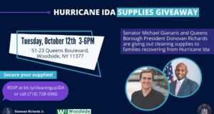 Senate Deputy Leader Gianaris, Borough President Richards Host Cleaning Supplies Distribution Event For Hurricane Ida Victims