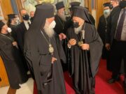 Επίσκεψη του Οικουμενικού Πατριάρχη Βαρθολομαίου στον Αρχιεπίσκοπο Ιερώνυμο