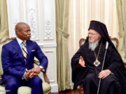 Με τον Οικουμενικό Πατριάρχη συναντήθηκε ο νέος Δήμαρχος της Νέας Υόρκης, Έρικ Άνταμς