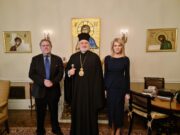 Συνάντηση Γιώργου Κατρούγκαλου και Θεοδώρας Τζάκρη με τον Αρχιεπίσκοπο Αμερικής Ελπιδοφόρο στην Νέα Υόρκη- Επίσημη περιοδεία του ΣΥΡΙΖΑ-Π.Σ. στις ΗΠΑ