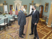 Συνάντηση Μπλίνκεν-Κασουλίδη στην Ουάσιγκτον