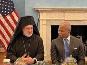 Archbishop Elpidophoros and Greek-American Community Leaders Met with Mayor Eric Adams