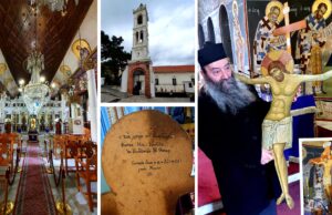Ο Εσταυρωμένος του Φώτη Κόντογλου, εικόνα ευλάβειας και πίστης στον ιερό ναό του Αγίου Γεωργίου