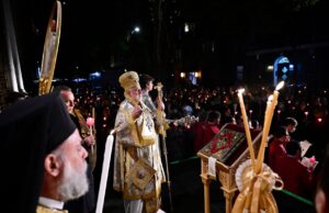 Archbishop Elpidophoros and Area Clergy Focus on Paschal Message of Peace, Love