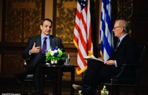 Greek PM Mitsotakis at Georgetown U: Greece believes in keeping communication channels open with Turkey, Russia