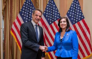 Malliotakis Met With Greek Prime Minister Kyriakos Mitsotakis