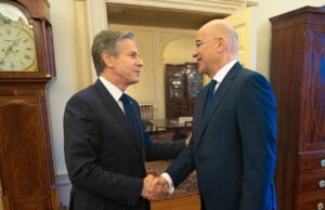 Secretary of State Anthony Blinken Meets with Greek FM Nikos Dendias