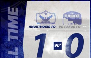 H Ανόρθωση 1-0 την Πάφο και βλέπει Τσάμπιονς Λιγκ!