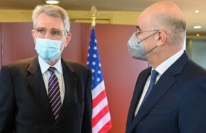 Αποχαιρετιστήριο γεύμα προς τιμήν του Τζ. Πάιατ παρέθεσε ο ΥΠΕΞ, Ν. Δένδιας – Αναφορές στη στρατηγική σχέση Ελλάδας – ΗΠΑ και στην τουρκική προκλητικότητα