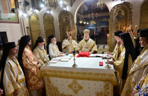 Divine Liturgy at Archdiocesan Cathedral Reflects the “Fullness” of the Church
