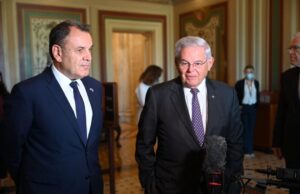 Συνάντηση Ν. Παναγιωτόπουλου με τον γερουσιαστή Ρ. Μενέντεζ