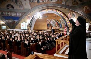 Ο Αρχιεπίσκοπος Ελπιδοφόρος τέλεσε τον Αγιασμό στο Ημερήσιο Σχολείο του Αγίου Δημητρίου Αστόριας