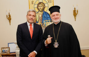 Στον Αρχιεπίσκοπο Ελπιδοφόρο ο νέος Γενικός Πρόξενος της Ελλάδας στη Νέα Υόρκη