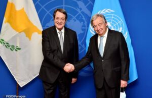 Cyprus President Meets UN Secretary General in New York