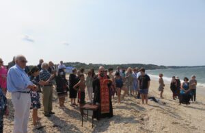 Blessing of the Long Island Sound Waters by Transfiguration Church in Mattituck
