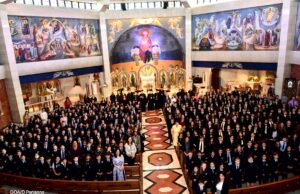 St. Nicholas Students Welcome Patriarch Theodoros II to Flushing Parish and School