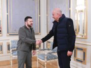 Συνάντηση Ν. Δένδια – Β. Ζελένσκι στο Κίεβο