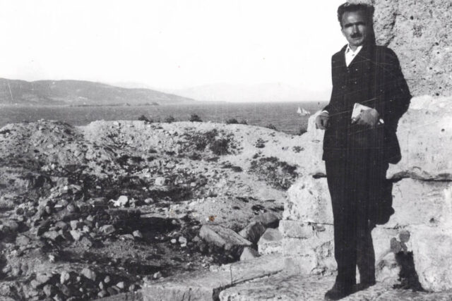 NIKOS KAZANTZAKIS-Aegina-Benaki-Museum