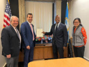 The City of Boston commemorated AHEPA’s centennial anniversary