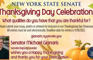 Gianaris Launches Annual Thanksgiving Creative Celebration, Deadline Nov. 18