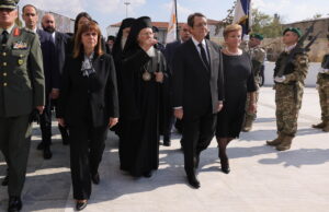 “Ήρθα για πρώτη φορά εις Κύπρον για να αποχαιρετίσω προσωπικά τον πολυφίλητο αδερφό”