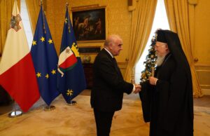 Με τον Πρόεδρο της Μάλτας συναντήθηκε ο Οικουμενικός Πατριάρχης