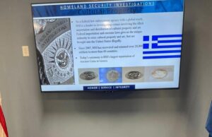 Αncient Greek coins seized at O’Hare Airport returned to Greece