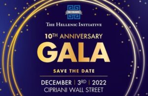 THI Takes Next Steps for Supporting Greece as It Celebrates its 10th Anniversary with NY Charity Gala