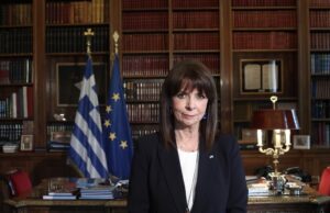 Mήνυμα της ΠτΔ Κατερίνας Σακελλαροπούλου προς τον Απόδημο Ελληνισμό για την εθνική εορτή της 25ης Μαρτίου