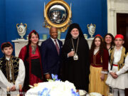 Δεξίωση του Δημάρχου Νέας Υόρκης Ερικ Ανταμς για την Εθνική Επέτειο