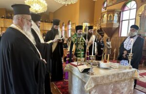 Το Μυστήριο του Ιερού Ευχελαίου στην Καμπέρα από τον Αρχιεπίσκοπο Μακάριο