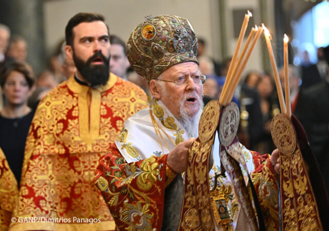 The Feast of St. Andrew was Celebrated today at The Cathedral of St. George at The Phanar Officiated by His All Holiness Ecumenical Patriarch and Co-Celebrated by members of the Holy Synod and guest Hierarchs. H.E. Archbishop Elpidophoros of America membe