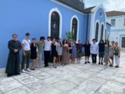 Astoria St. Demetrios School Seniors Visit the Annunciation Church in the Bahamas