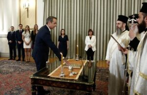 Ο Κυριάκος Μητσοτάκης ορκίστηκε για δεύτερη φορά πρωθυπουργός