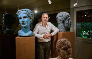 “Hellenic Heads: George Petrides” Sculpture Exhibition at the National Hellenic Museum