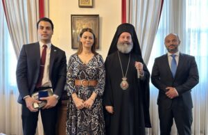 Επίσκεψη της Αν. Κυβερνητικής Εκπροσώπου της Κύπρου στον Αρχιεπίσκοπο Αυστραλίας