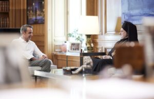 Με τον Αρχιεπίσκοπο Αμερικής συναντήθηκε ο Πρωθυπουργός