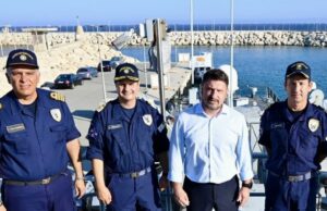 Επίσκεψη ΥΦΕΘΑ Ν. Χαρδαλιά σε μονάδες της ΕΛΔΥΚ στην Κύπρο