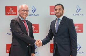 AEGEAN και Emirates επεκτείνουν τη συνεργασία τους για πτήσεις κοινού κωδικού προσθέτοντας το δρομολόγιο Αθήνα‑Νέα Υόρκη