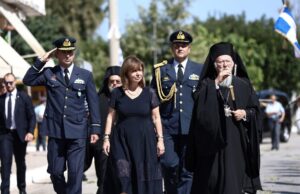 Στην Ηλεία ο Οικουμενικός Πατριάρχης και η Πρόεδρος της Δημοκρατίας