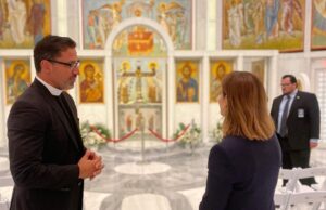 Στον Άγιο Νικόλαο στο «Σημείο Μηδέν» η Πρώτη Κυρία της Κύπρου
