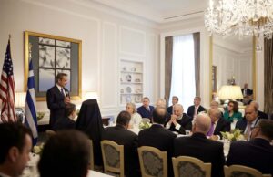 PM Mitsotakis Meets Greek American Community Leaders