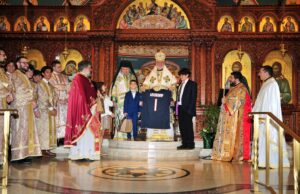 Archbishop Elpidophoros Visits Holy Taxiarchai in Niles, IL