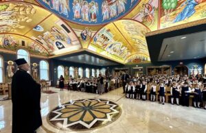 Archbishop Elpidophoros visits Hellenic Day Schools in the Chicago Area