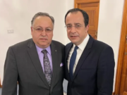 Tsivicos meets with Cypriot President, House Speaker