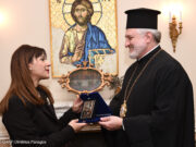 Archbishop Elpidophoros Welcomed Deputy Minister of Social Welfare of Cyprus