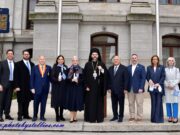 Επαρση της Γαλανόλευκης στο Δημαρχείο της Φιλαδέλφειας