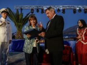 Η ΠτΔ Κατερίνα Σακελλαροπούλου ανακηρύχθηκε Επίτιμη Δημότης Κάσου – Επέτειος 200 χρόνων από το Ολοκαύτωμα της Ηρωικής Νήσου