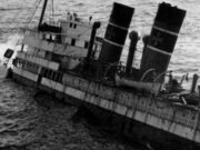 Φωτογραφίες από το ναυάγιο του ατμόπλοιου Αδρίας