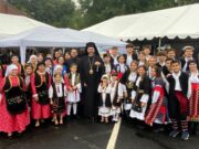Metropolitan Apostolos Visits St. George’s Taste of Greece Festival